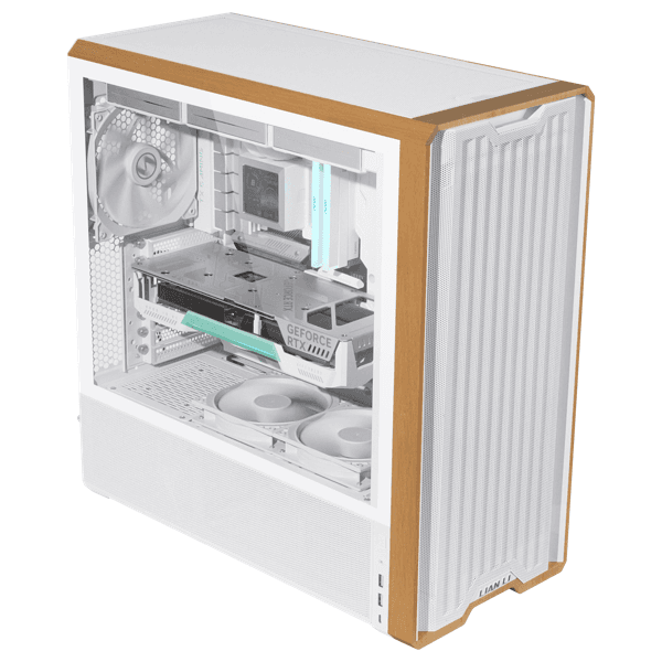 White Gaming & AI Workstation: Ryzen 9 9950X3D, RTX 5070 Ti BTF Edition, 96GB DDR5, 2TB Gen5 SSD, 850W