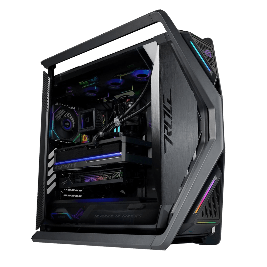 High-End Extreme Workstation & Rendering PC Powered by ASUS: Core Ultra 9 285K, RTX 5090 32GB, 192GB DDR5, 4TB Gen5 SSD, 1600W Titanium