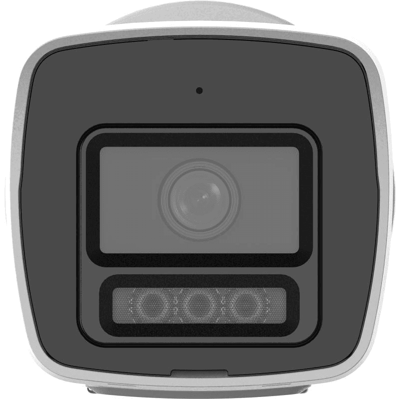 Hikvision DS-2CD1027G2H-LIU 2 MP ColorVu with Smart Hybrid Light Fixed Bullet Network Camera, Support Human and Vehicle Detection, Smart Hybrid Light: advanced technology with long range, H.265+,  storage up to 512 GB, Built-in microphone, IP67